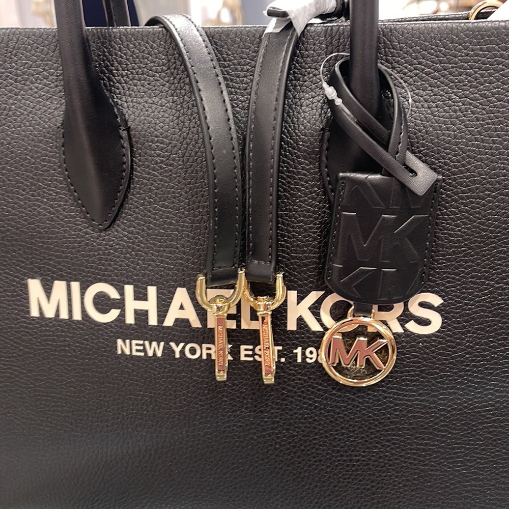 Michael Kors Medium Mirella 35s2g7zt7l Tote Bag B… - image 7